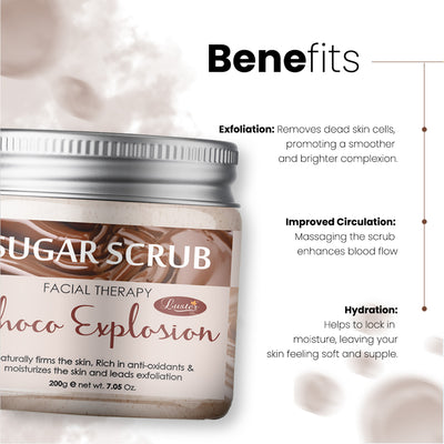 Luster Choco Explosion Sugar Scrub - 200gm