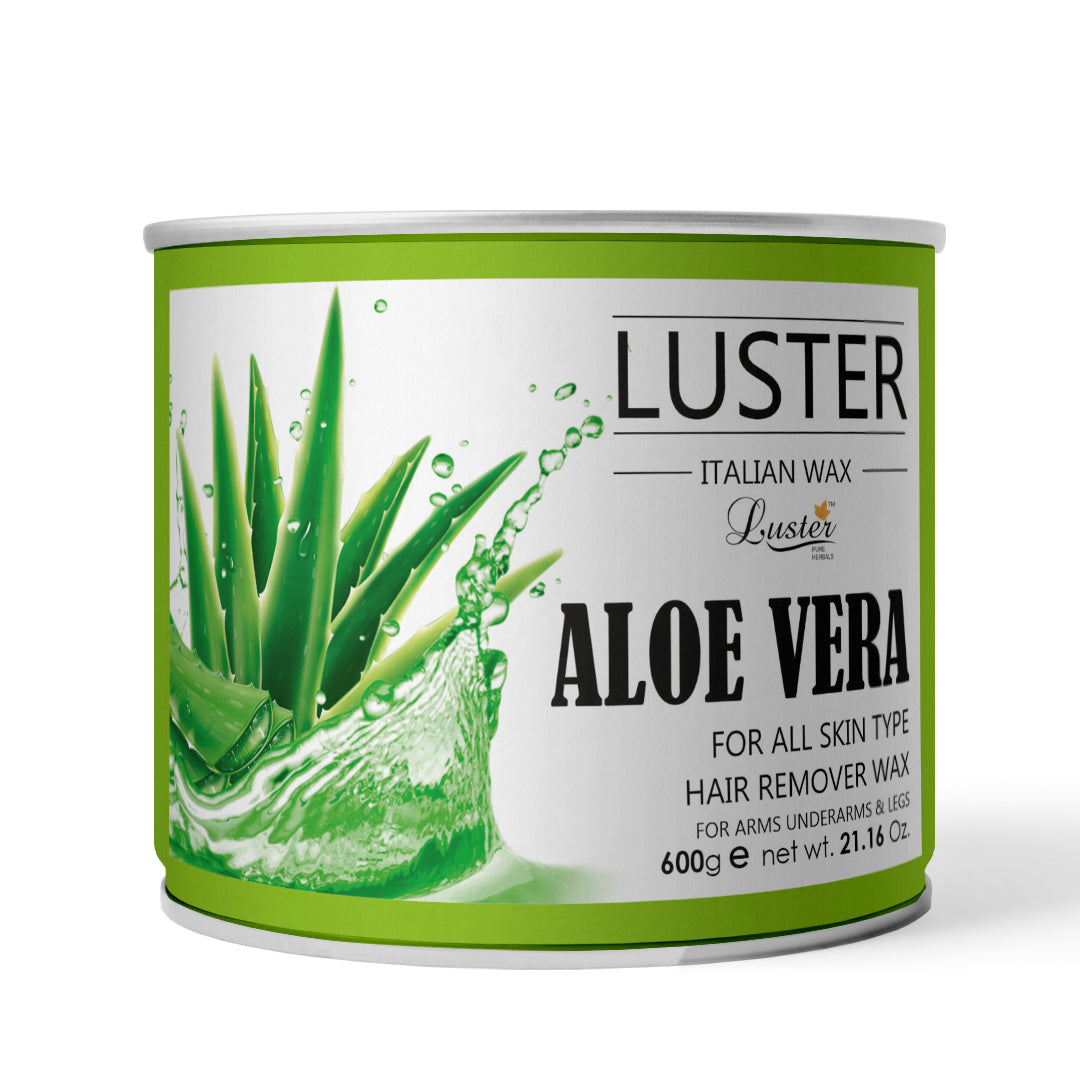 Luster Aloe Vera Hair Removal Hot Wax - 600g