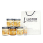 Luster Gold Radiance Facial Kit Salon Eco Pack (2600 ml) - Paraben & Sulfate Free.