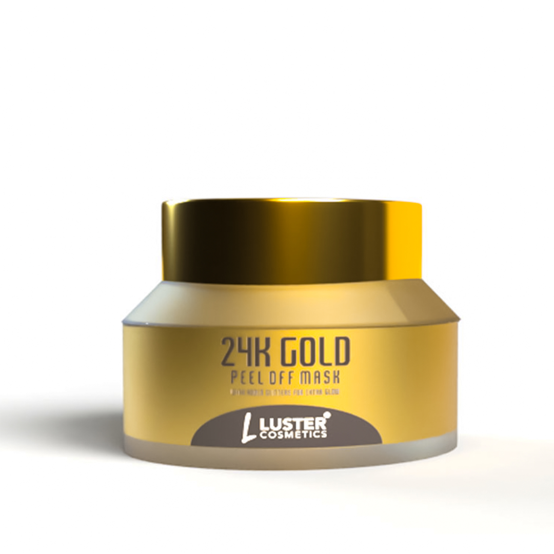 Luster Cosmetics 24K Gold Peel Off Mask - 50ml