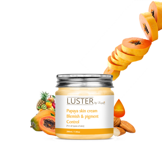 Luster Papaya Blemish & Skin Pigment Control Massage Cream - 200ml