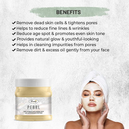 Luster Pearl (Anti Ageing & Skin Lifting) Face Pack - 500g