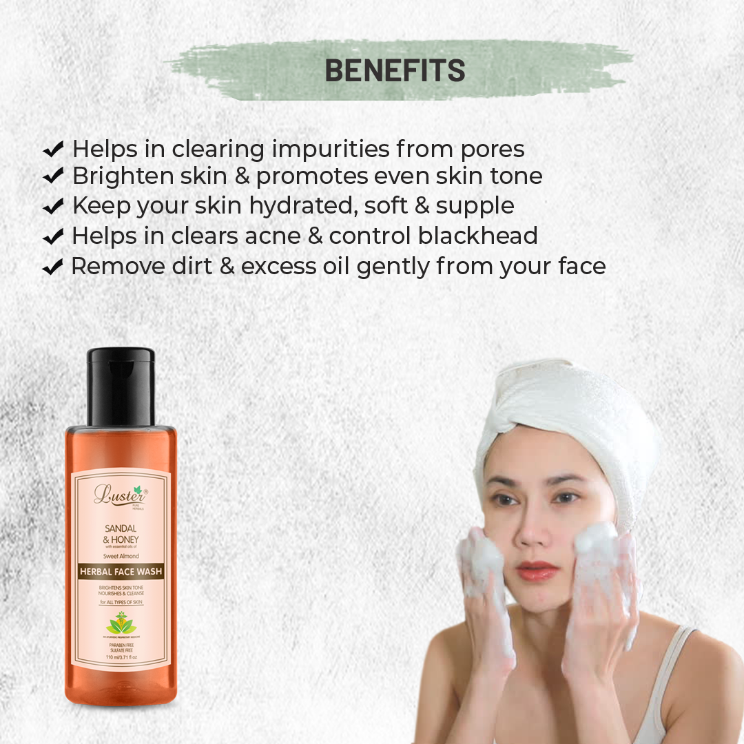 Just Herbs Cleansing Face Wash with Neem and Bitter Orange / Silksplash