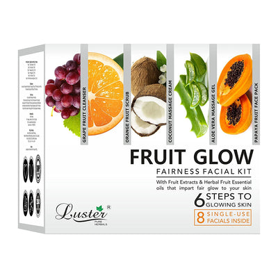 Luster Fruit Glow Fairness Facial Kit - 320ml