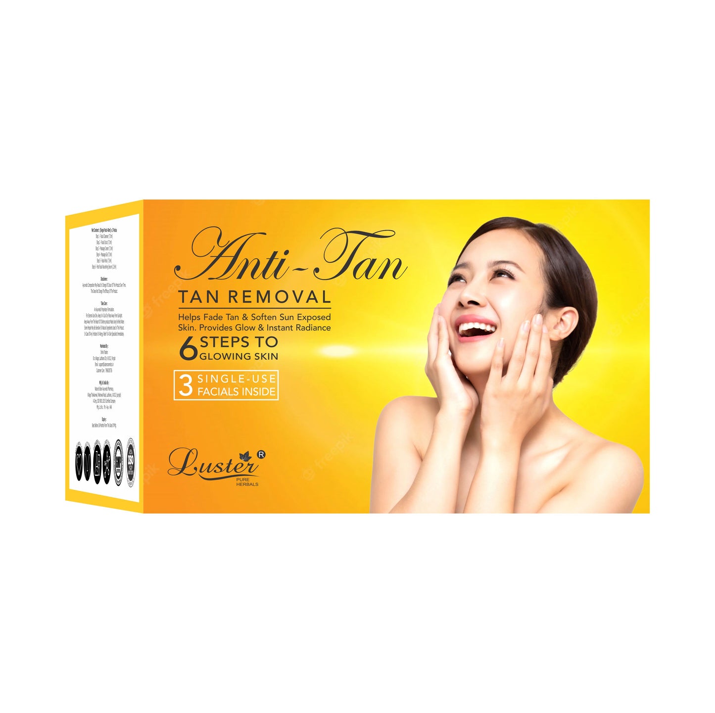 Luster Anti-Tan/Tan Removal Facial Kit - 120ml