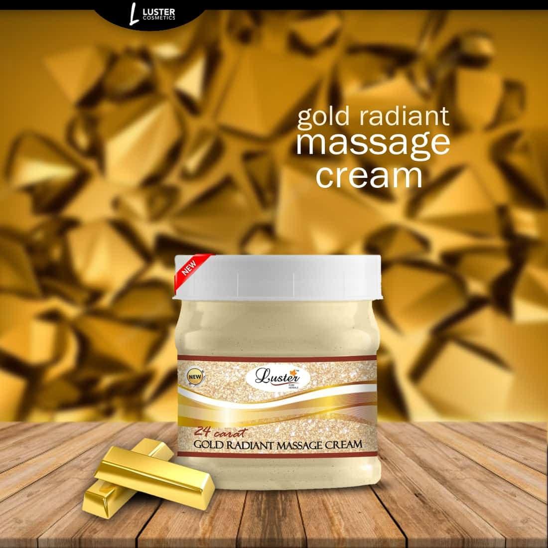 Gold facial massage on sale gel