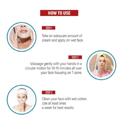 Luster Wine Face & Body Massage Cream for Men & Women (No Paraben & Sulfate)-500ml.