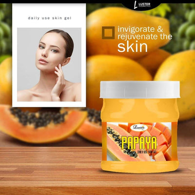 Luster Papaya Skin Gel (Paraben & Sulfate Free)- 500 ml